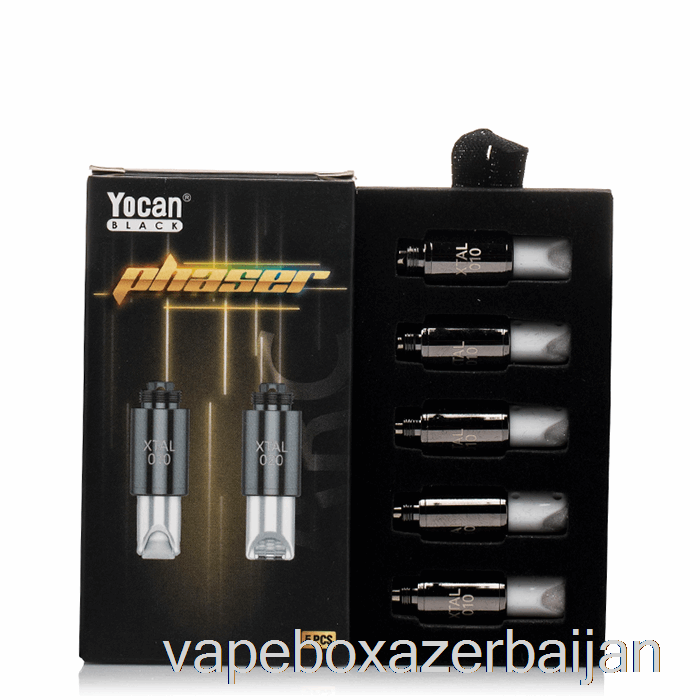 E-Juice Vape Yocan Black Phaser XTAL Replacement Tips XTAL 010 Tip